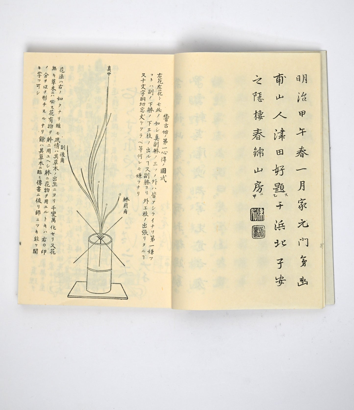 Hanakagami Traditional Ikebana Art Manual