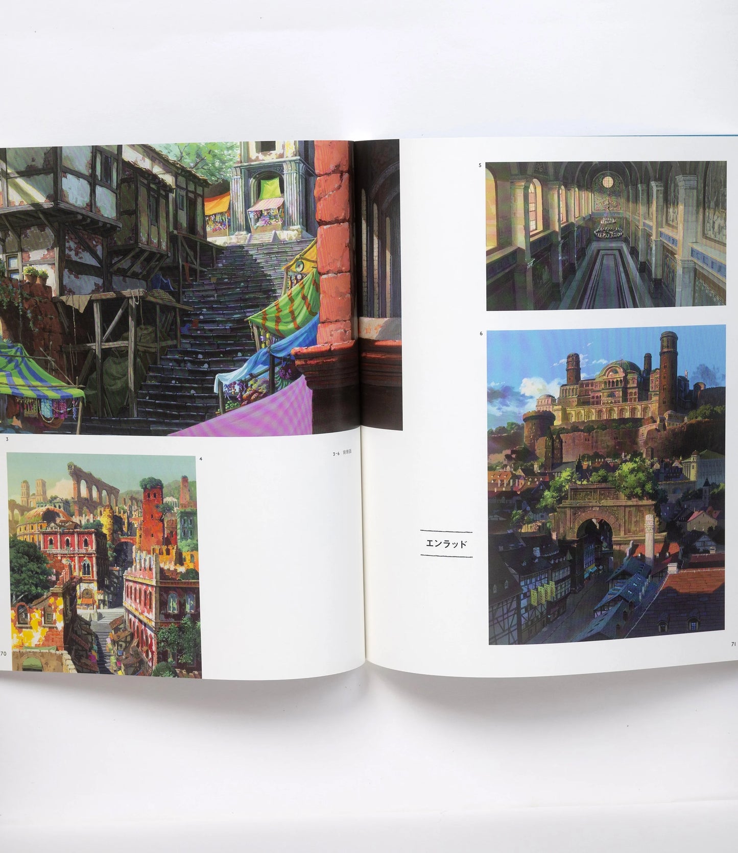 The architecture in Ghibli Exhibition