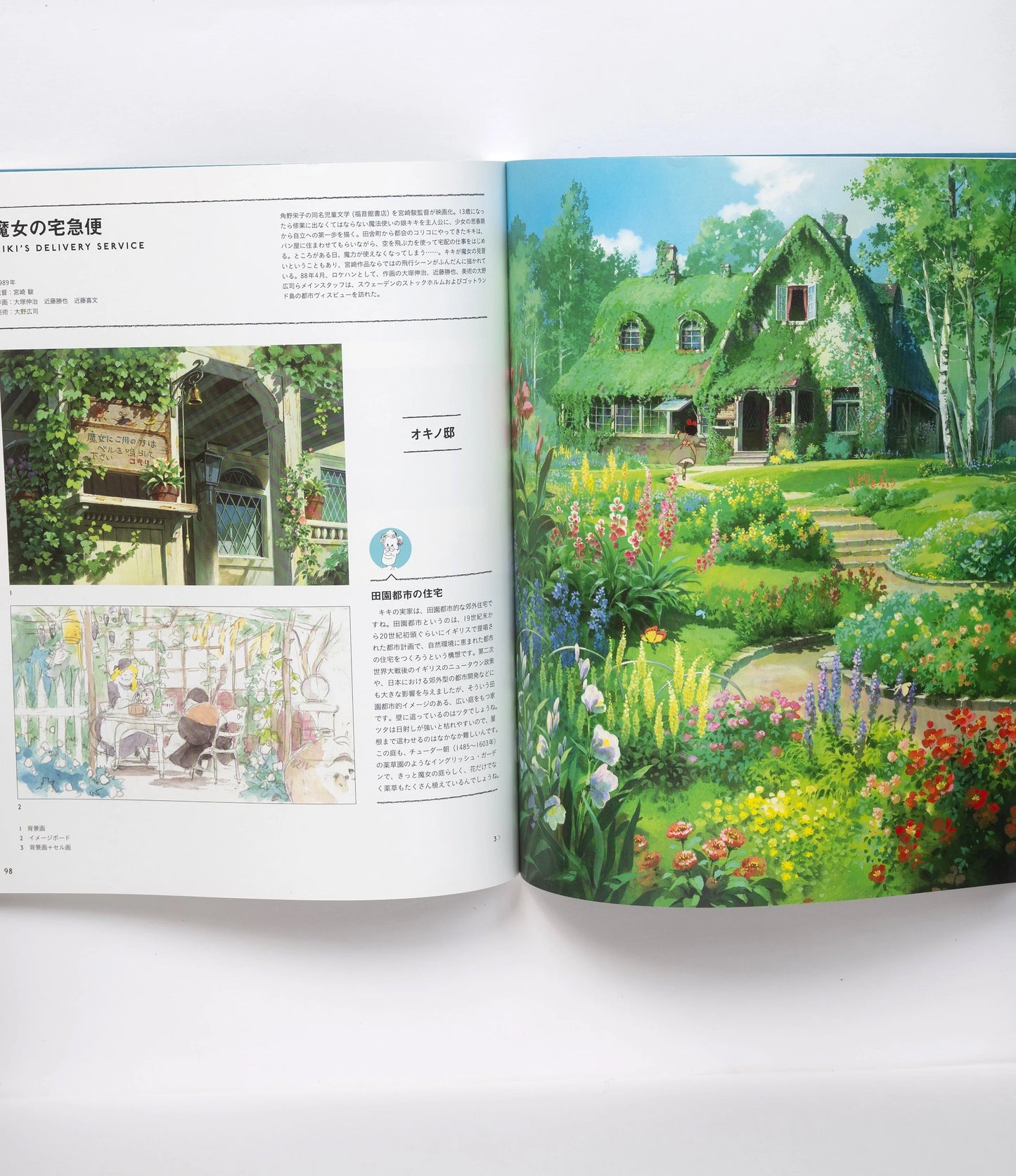 The architecture in Ghibli Exhibition