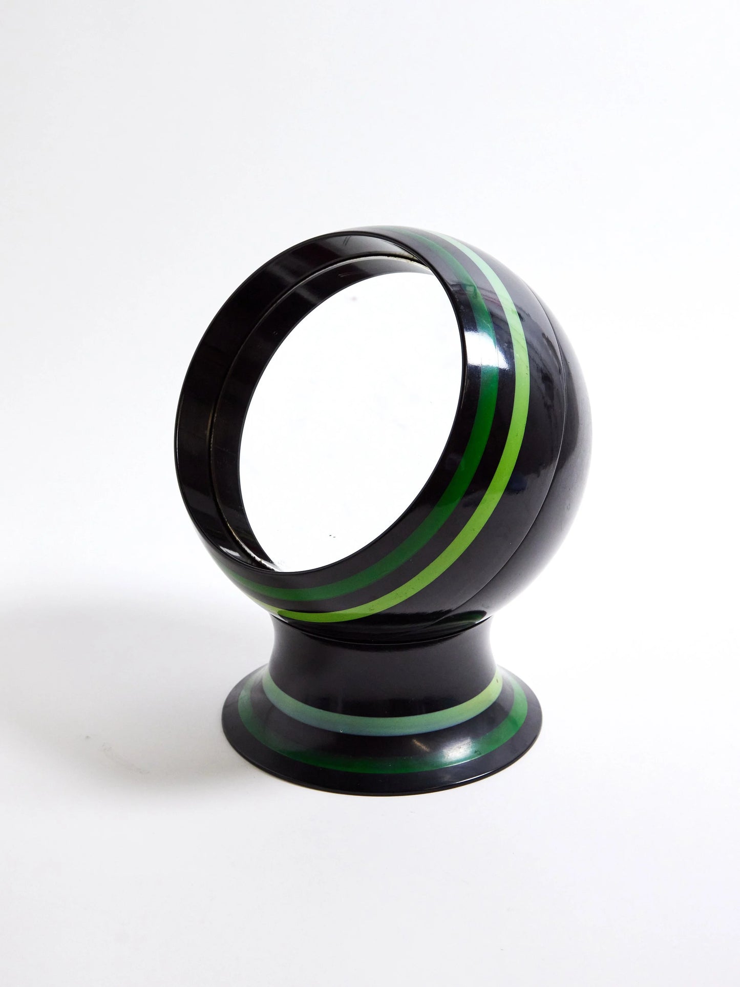 Urushi mirror and base Black