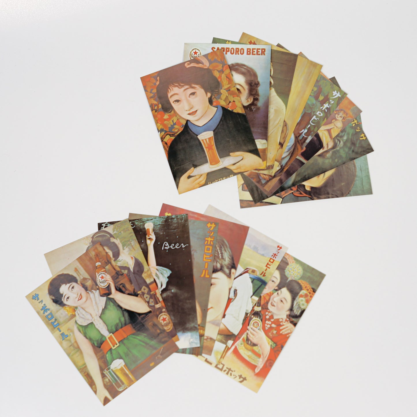 Sapporo Beer postcards set