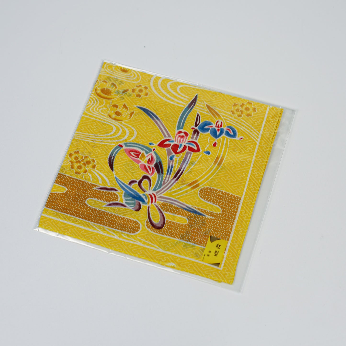 Okinawan Bingata Pattern Cotton Handkerchief