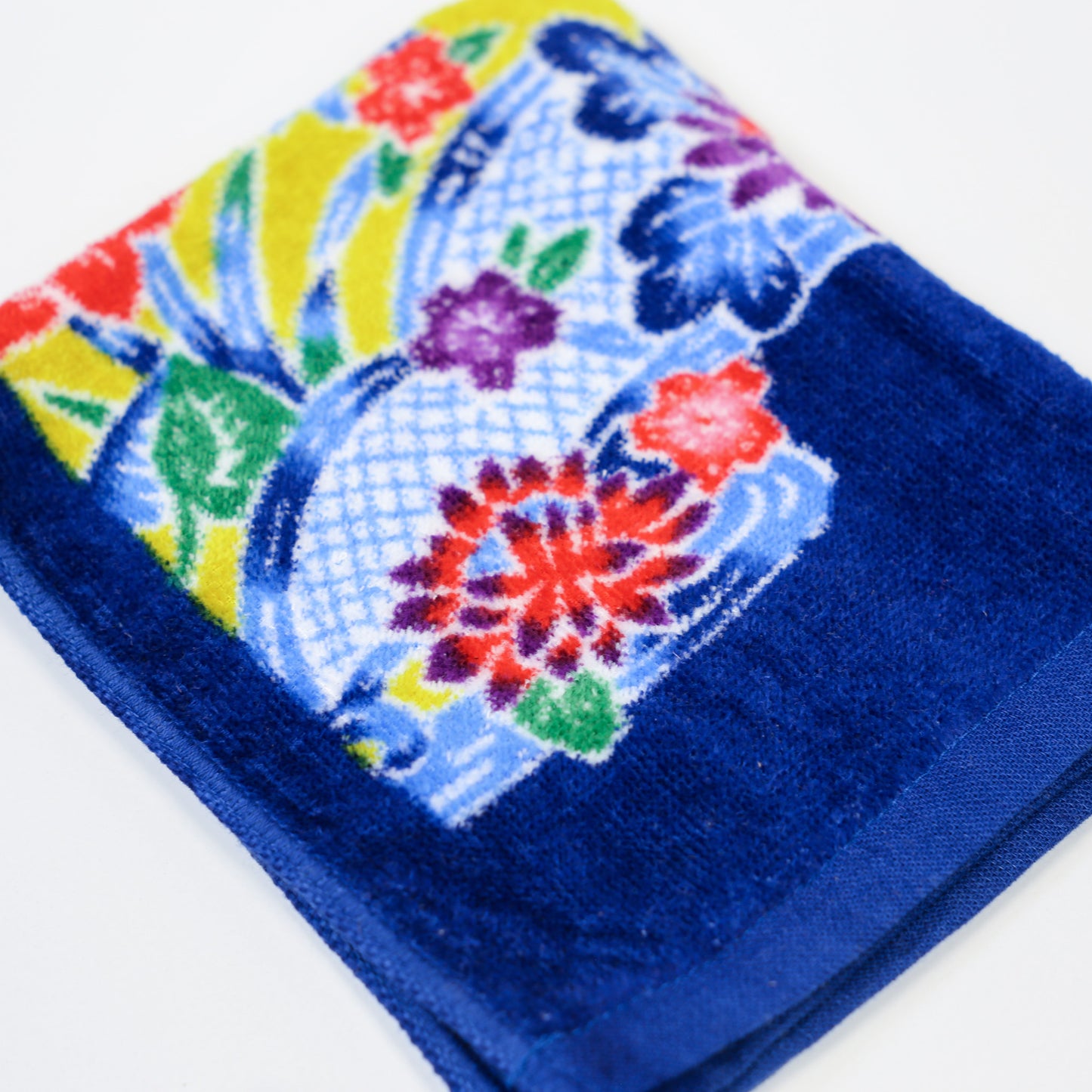 Okinawan Bingata Pattern Towel Handkerchief