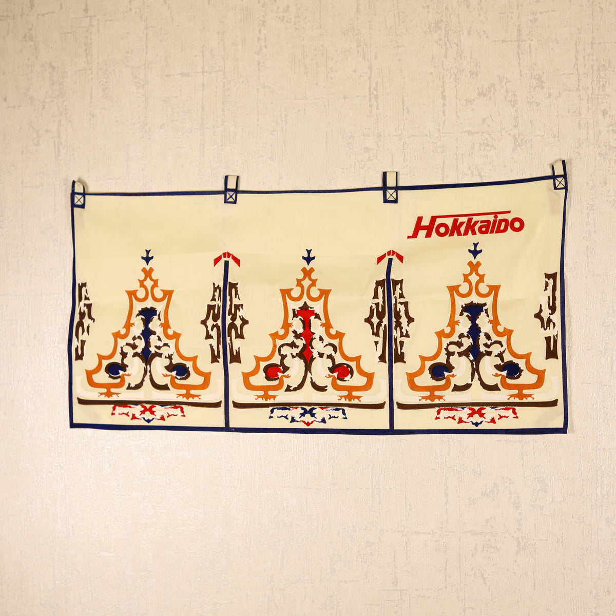 Hokkaido Ainu Pattern Graphic Noren Curtain