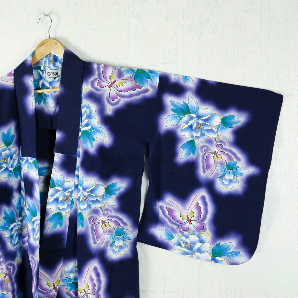Kansai Yamamoto Floral Graphic Yukata Kimono