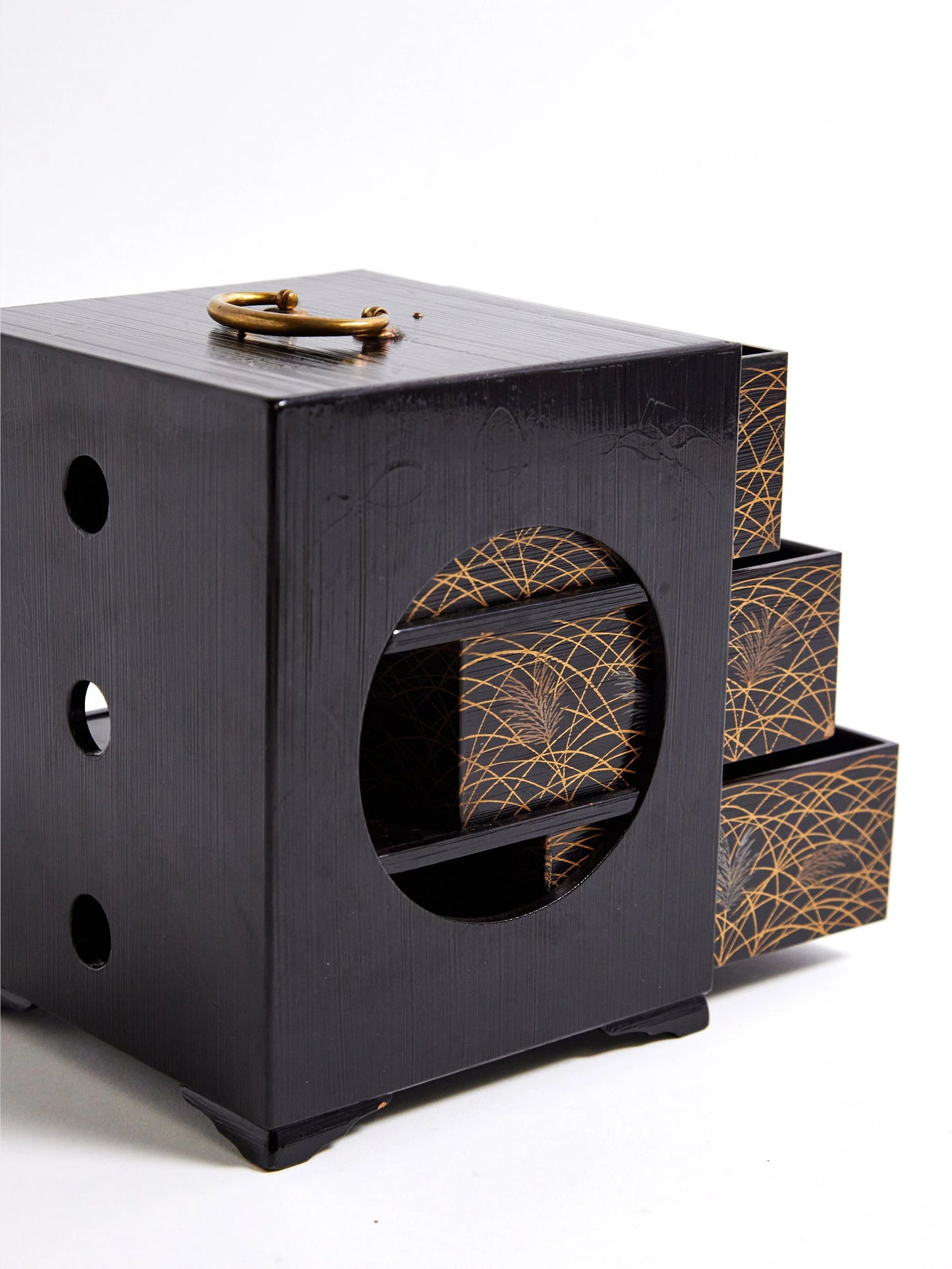 Black Hina dansu drawer
