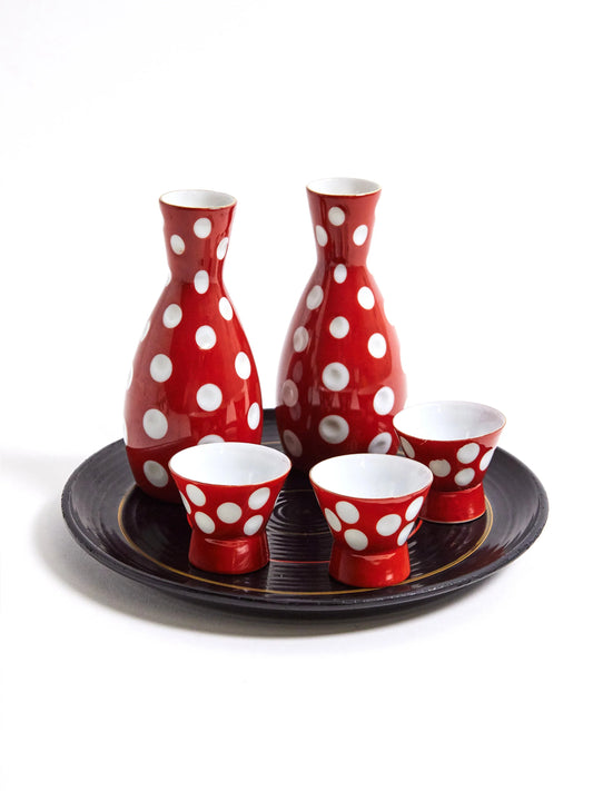 Retro Tokkuri and Ochoko set